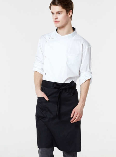 허리형 Medium 단색 앞치마 (4color)